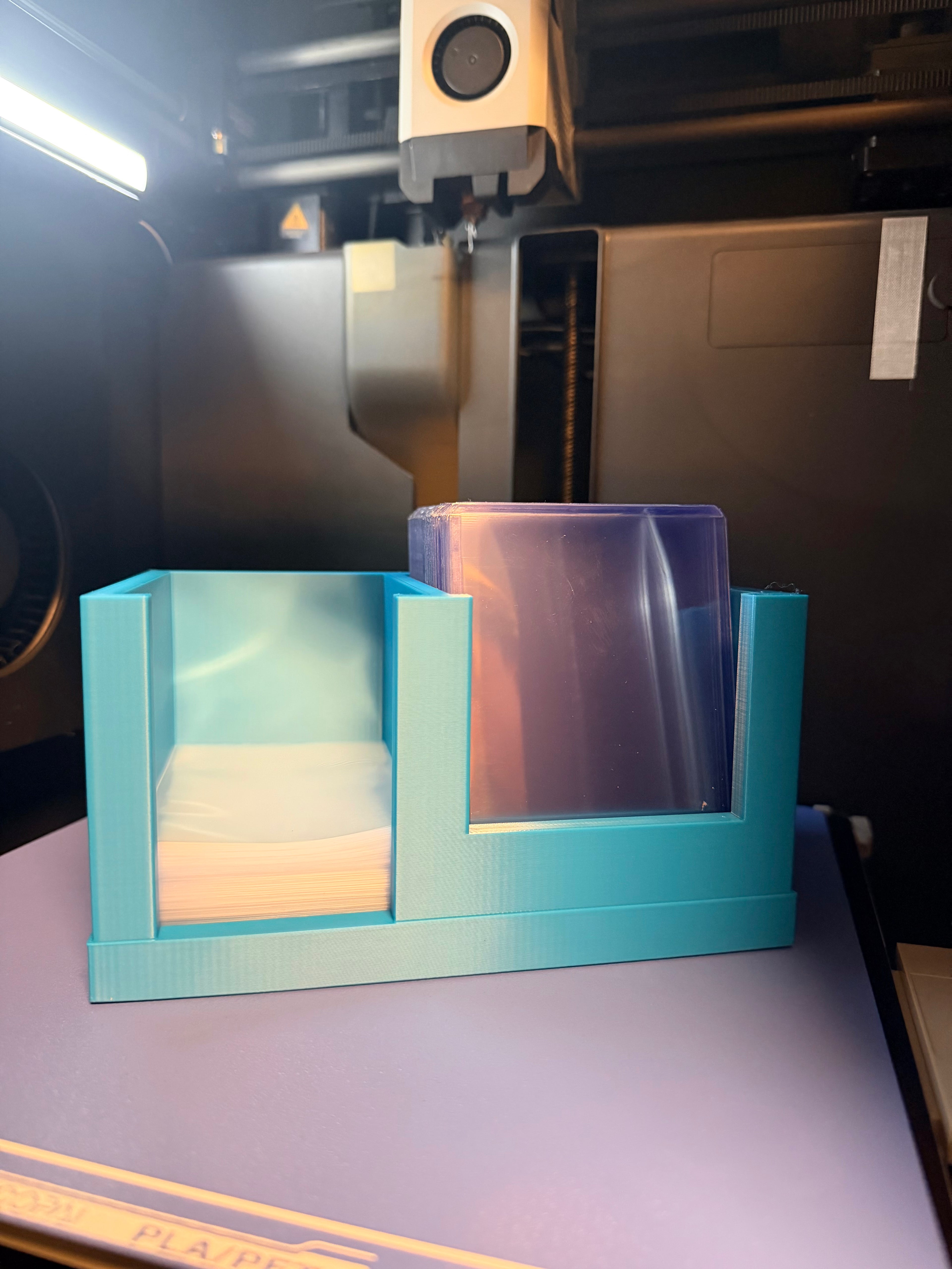 Soft and toploader organizer