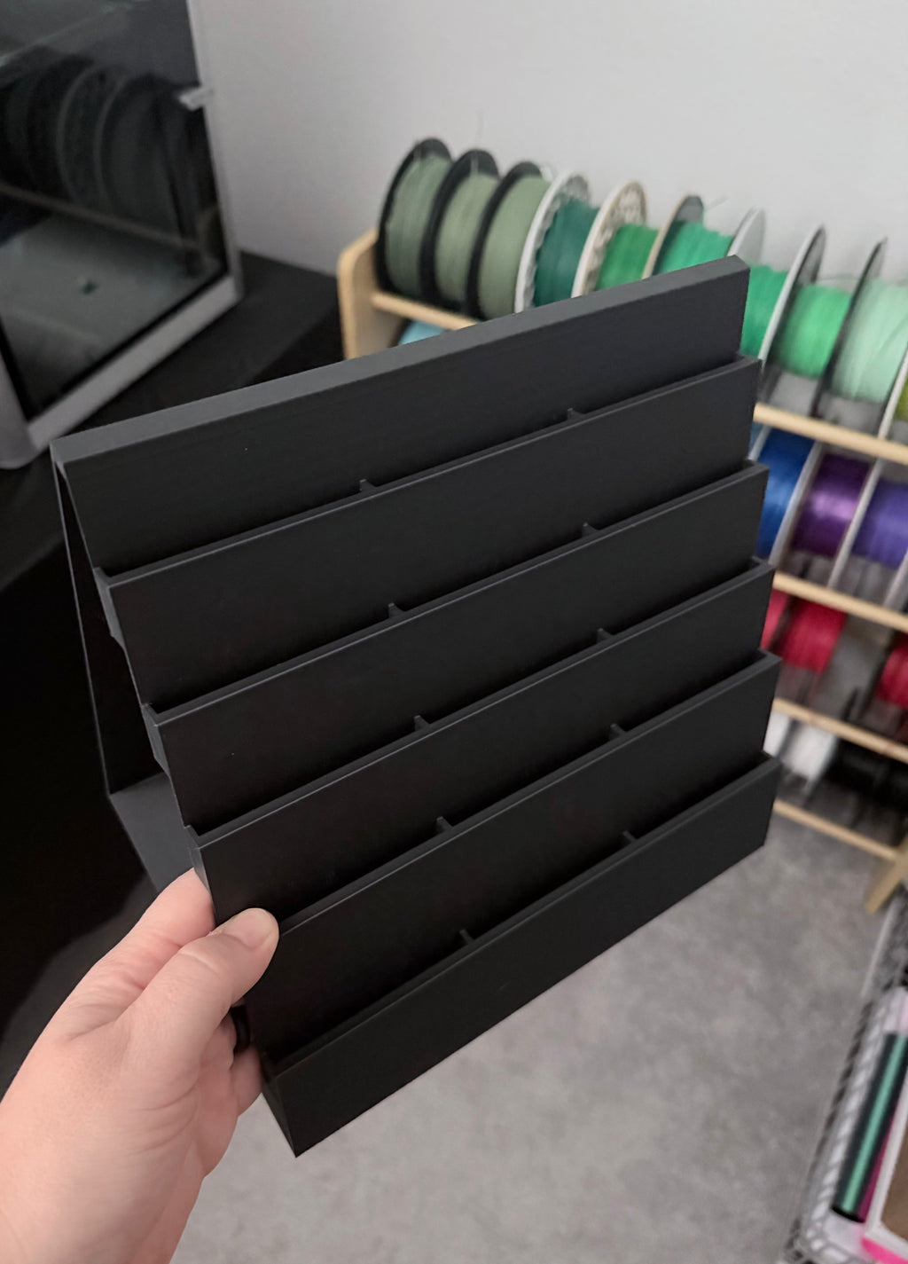 Graded trading card stand