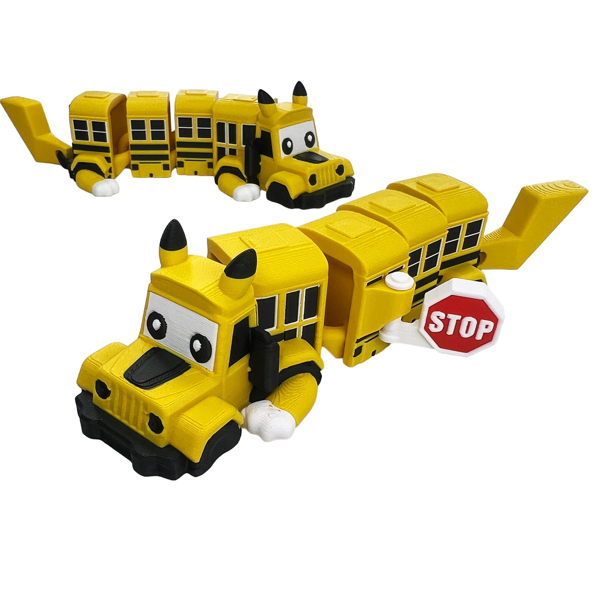 School bus dragon