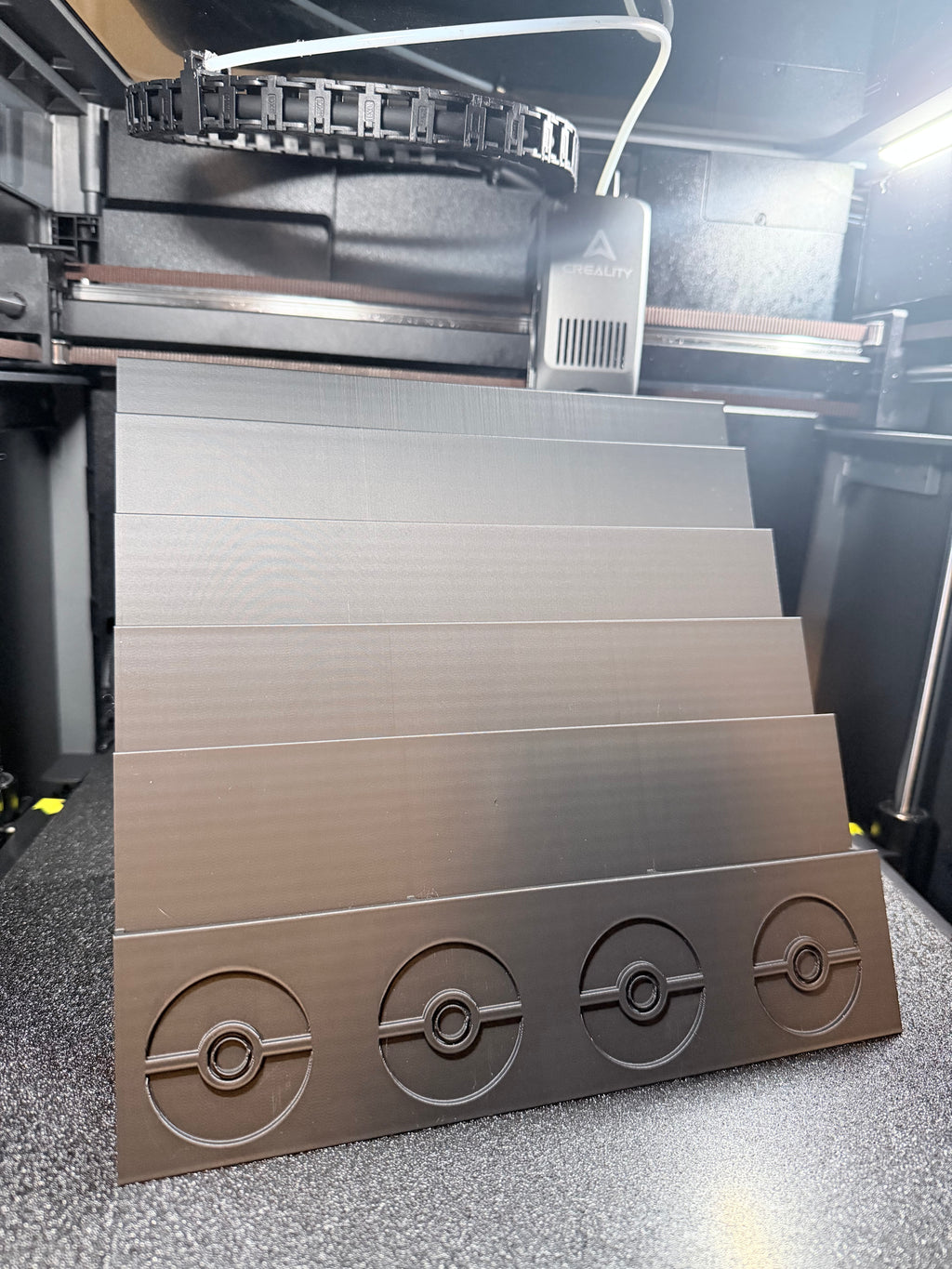 Pokémon themed 15 top loader card display