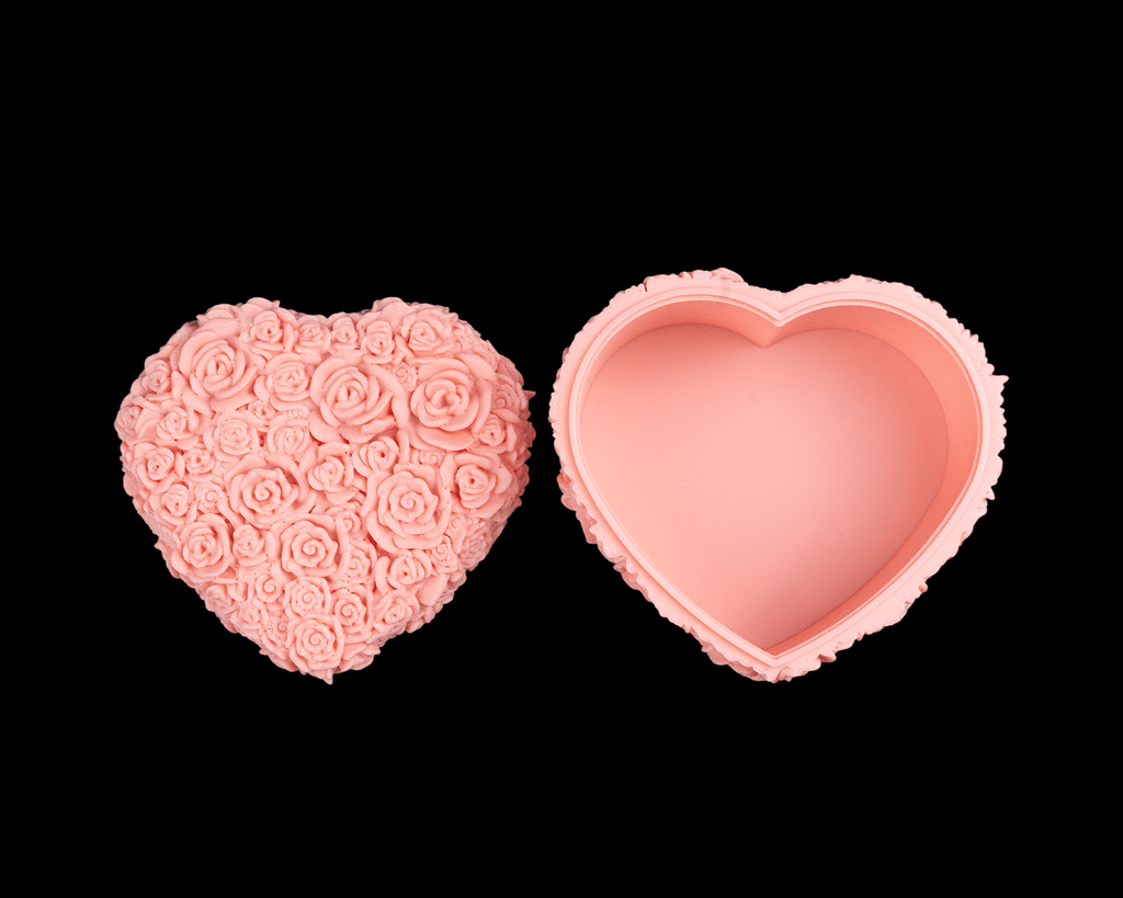 Petal heart container