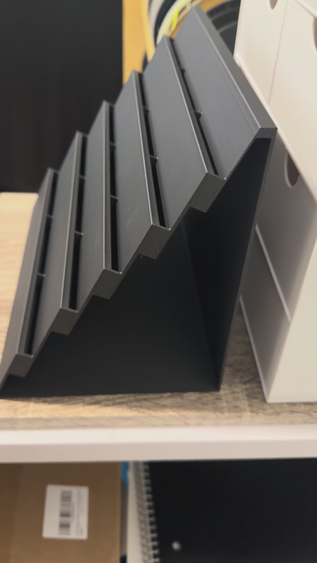 Graded trading card stand